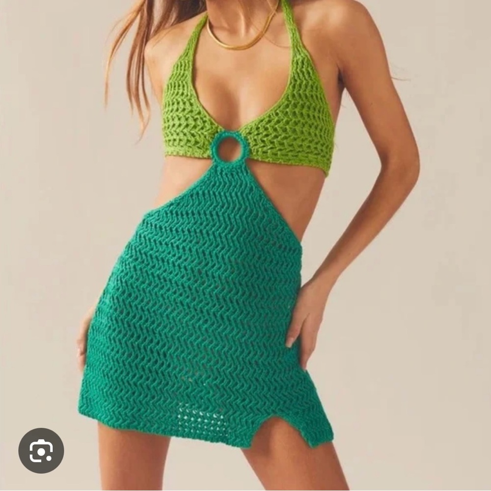 Peppermayo Heaven crochet dress
